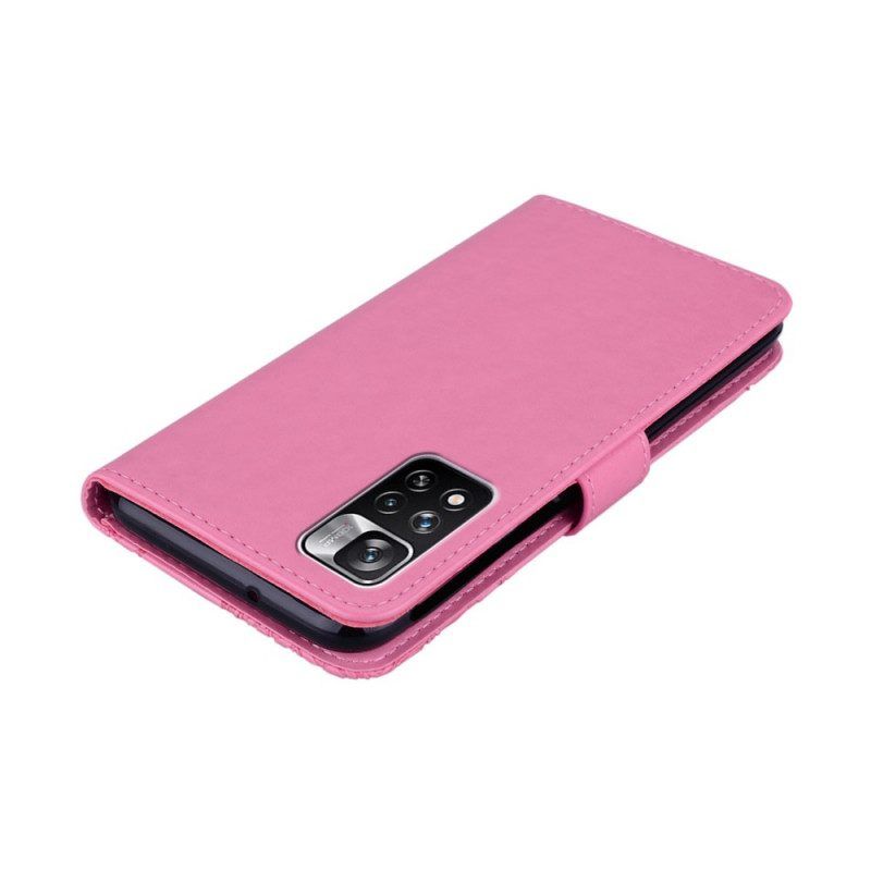 Flip Case Für Xiaomi Redmi Note 11 Pro Plus 5G Eulen-mandala Und Charme