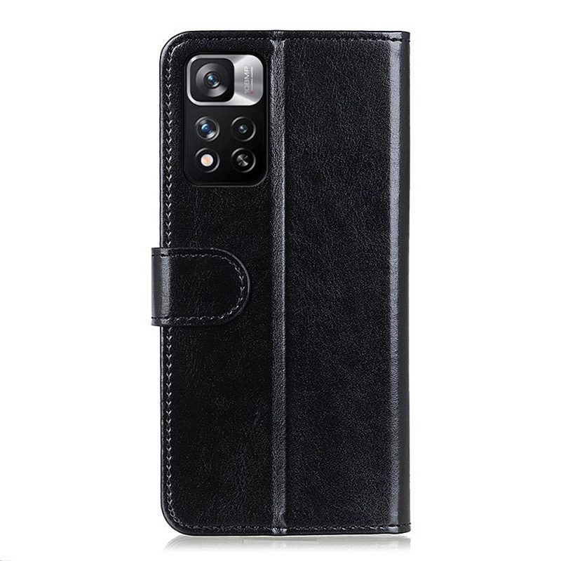 Flip Case Für Xiaomi Redmi Note 11 Pro Plus 5G Finesse Aus Kunstleder
