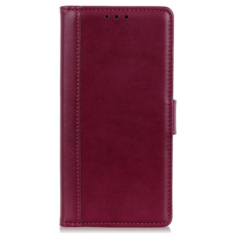 Flip Case Für Xiaomi Redmi Note 11 Pro Plus 5G Leder-styling