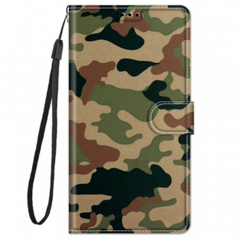 Flip Case Für Xiaomi Redmi Note 11 Pro Plus 5G Militärische Tarnung