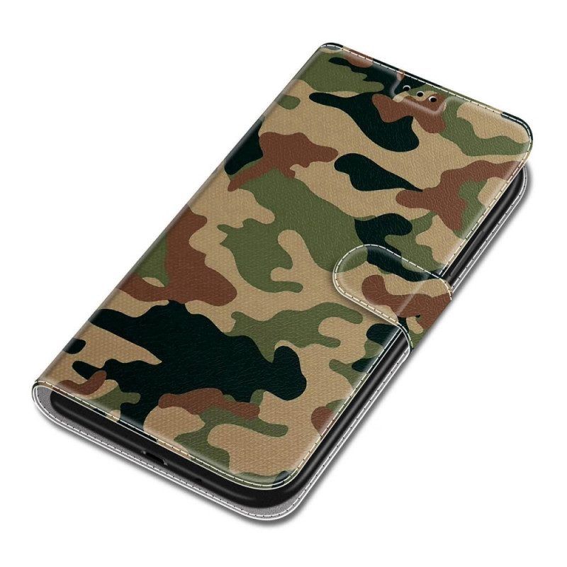 Flip Case Für Xiaomi Redmi Note 11 Pro Plus 5G Militärische Tarnung