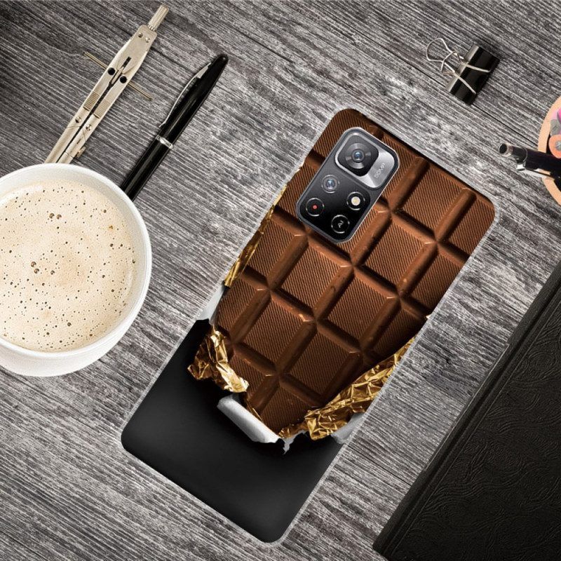 Handyhülle Für Xiaomi Redmi Note 11 Pro Plus 5G Flexible Schokolade