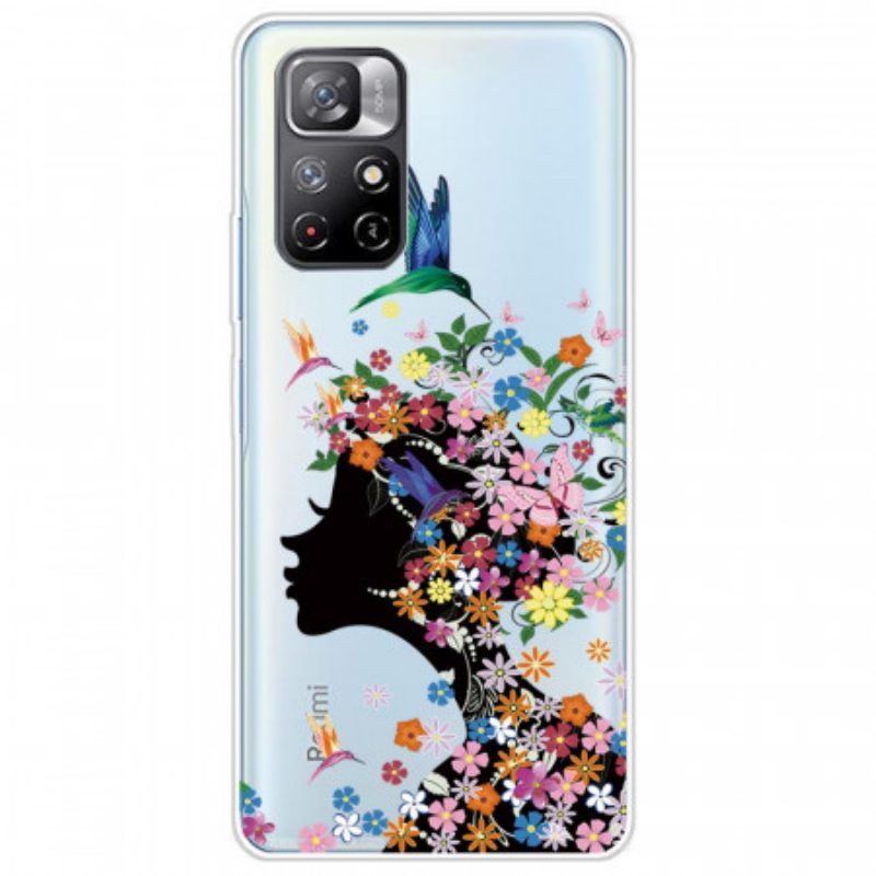 Hülle Für Xiaomi Redmi Note 11 Pro Plus 5G Hübscher Blumenkopf