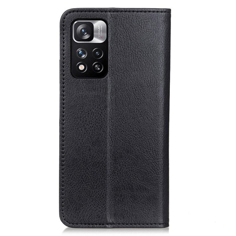 Schutzhülle Für Xiaomi Redmi Note 11 Pro Plus 5G Flip Case Mattes Spaltleder