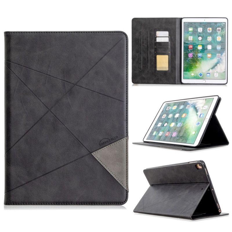 Case iPad Pro 10.5" Schwarz Geometrie