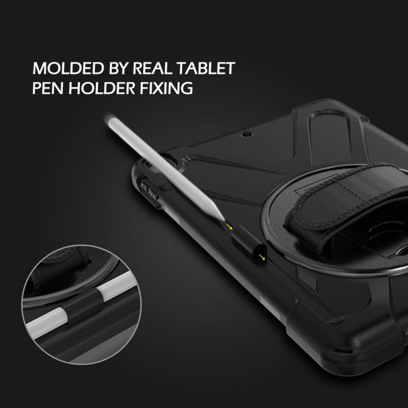Hülle Für iPad Pro 10.5" Schwarz Extrem Widerstandsfähig Mit Riemen