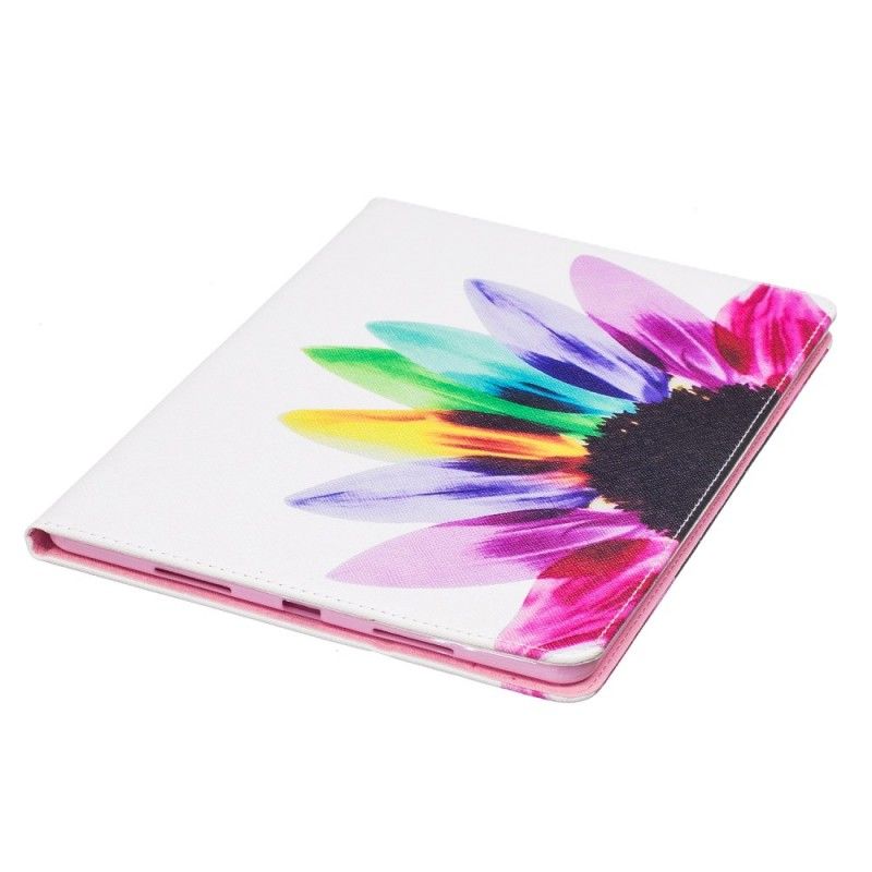 Lederhüllen Für iPad Pro 10.5" Aquarellblume