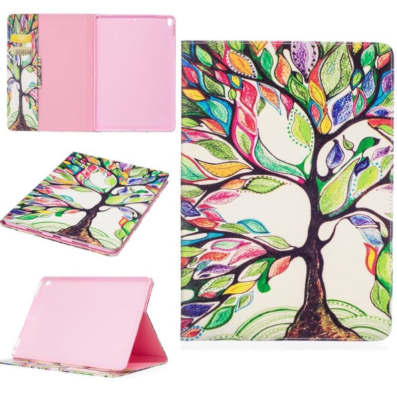 Lederhüllen iPad Pro 10.5" Farbiger Baum