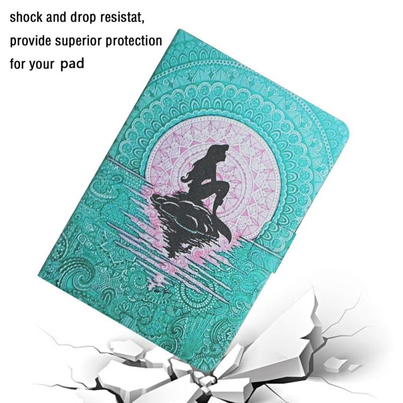 Lederhüllen iPad Pro 10.5" Handyhülle Meerjungfrau Mandala