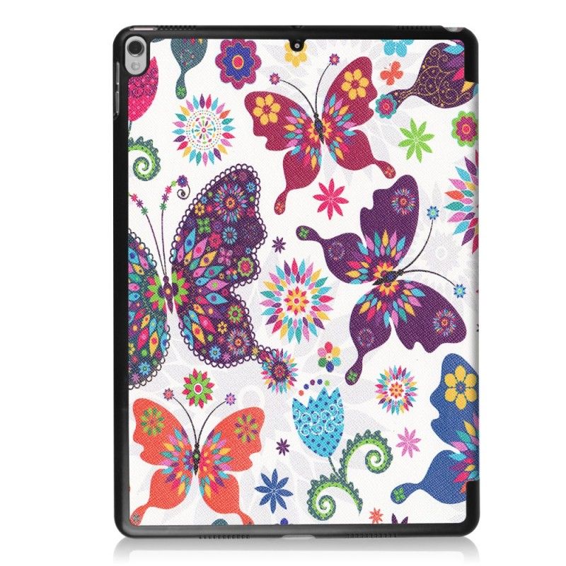 Lederhüllen iPad Pro 10.5" Schmetterlinge Und Blumen