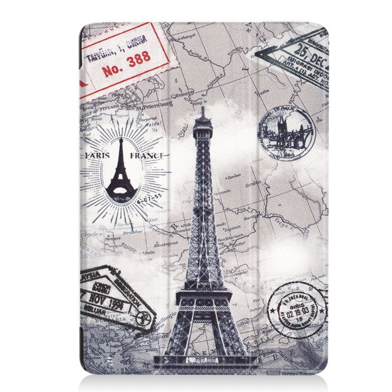 Smart Case iPad Pro 10.5" Verstärkter Retro-Eiffelturm