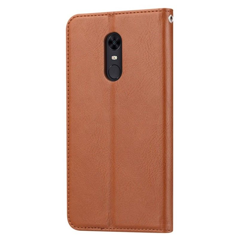 Flip Case OnePlus 7 Pro Schwarz Kartenhalter Aus Kunstleder