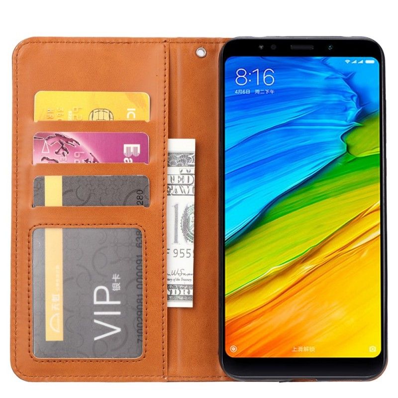Flip Case OnePlus 7 Pro Schwarz Kartenhalter Aus Kunstleder