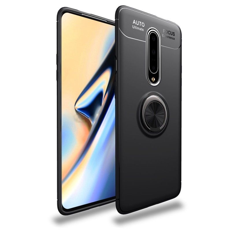 Hülle Für OnePlus 7 Pro Schwarz Drehring