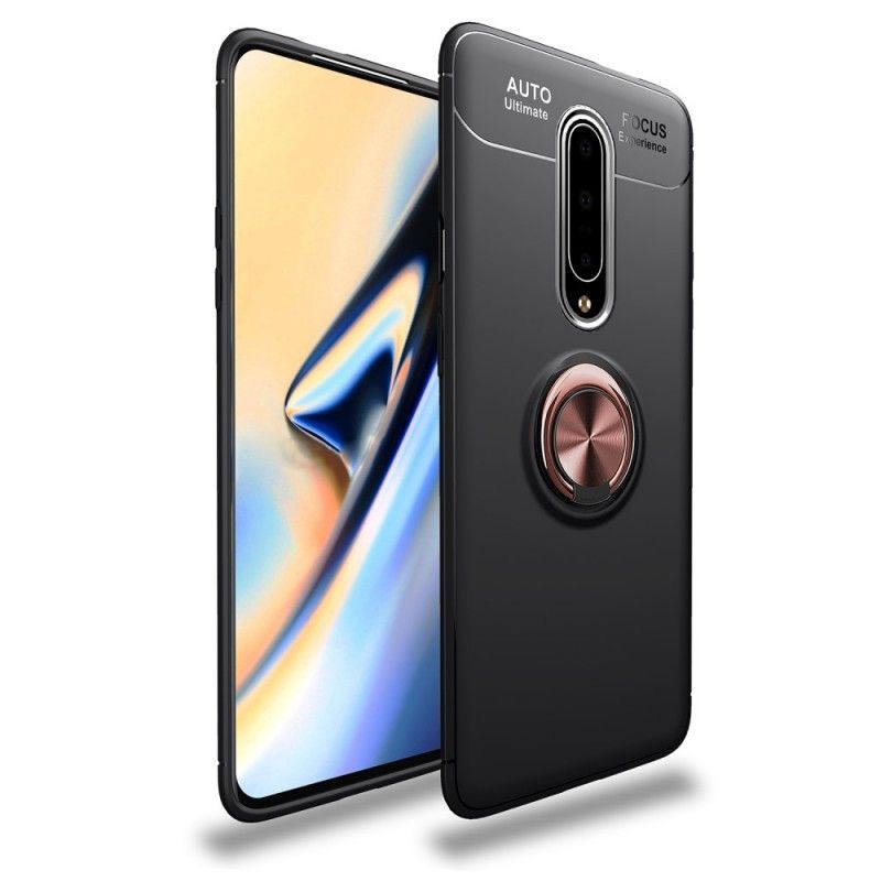 Hülle Für OnePlus 7 Pro Schwarz Drehring