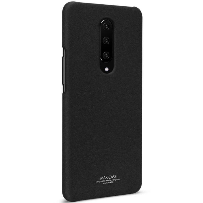 Hülle OnePlus 7 Pro Dunkelblau Starre Matte