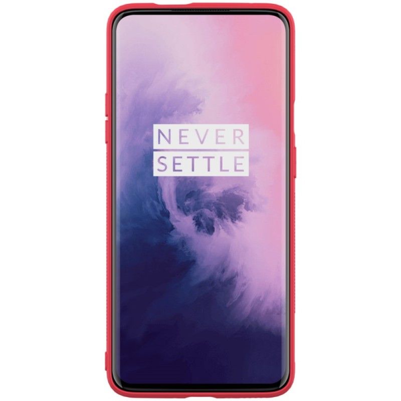 Hülle OnePlus 7 Pro Schwarz Strukturierter Nillkin