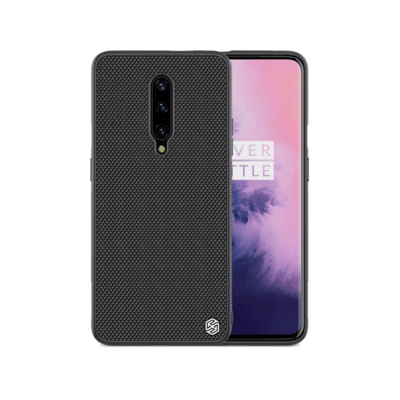 Hülle OnePlus 7 Pro Schwarz Strukturierter Nillkin