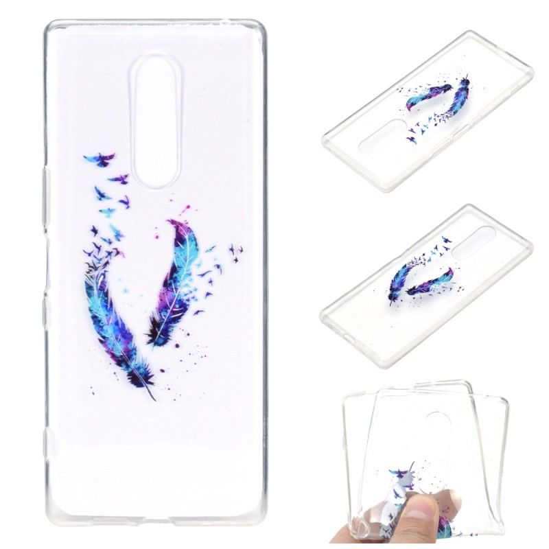 Hülle OnePlus 7 Pro Transparente Feder