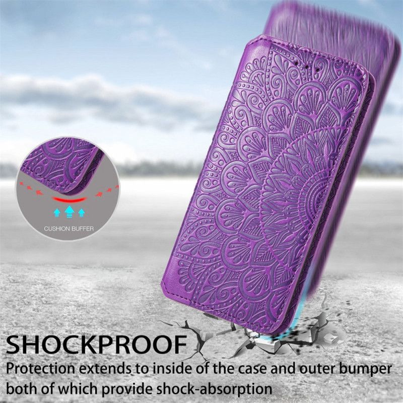 Flip Case Für Moto E20 / E30 / E40 Mandala