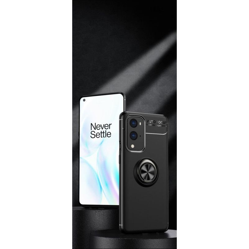 Hülle Für OnePlus 9 Pro Schwarz Drehring