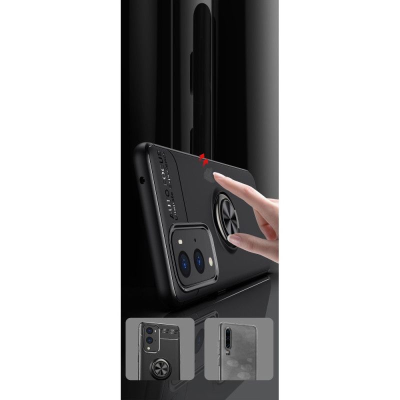 Hülle Für OnePlus 9 Pro Schwarz Drehring