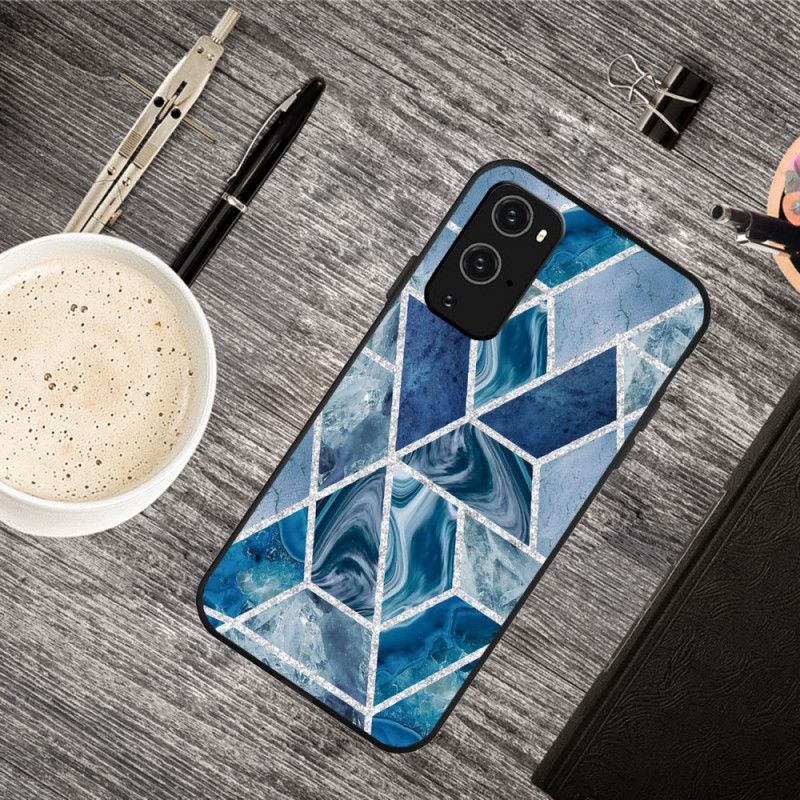 Hülle Für OnePlus 9 Pro Weiß Marmorglitter