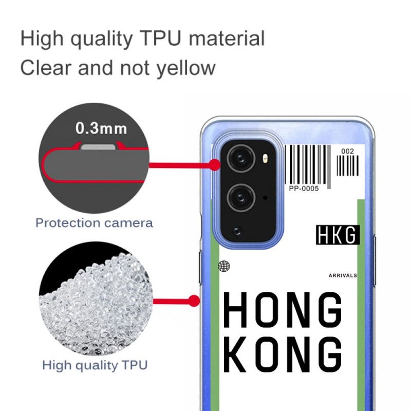 Hülle OnePlus 9 Pro Bordkarte Nach Hongkong