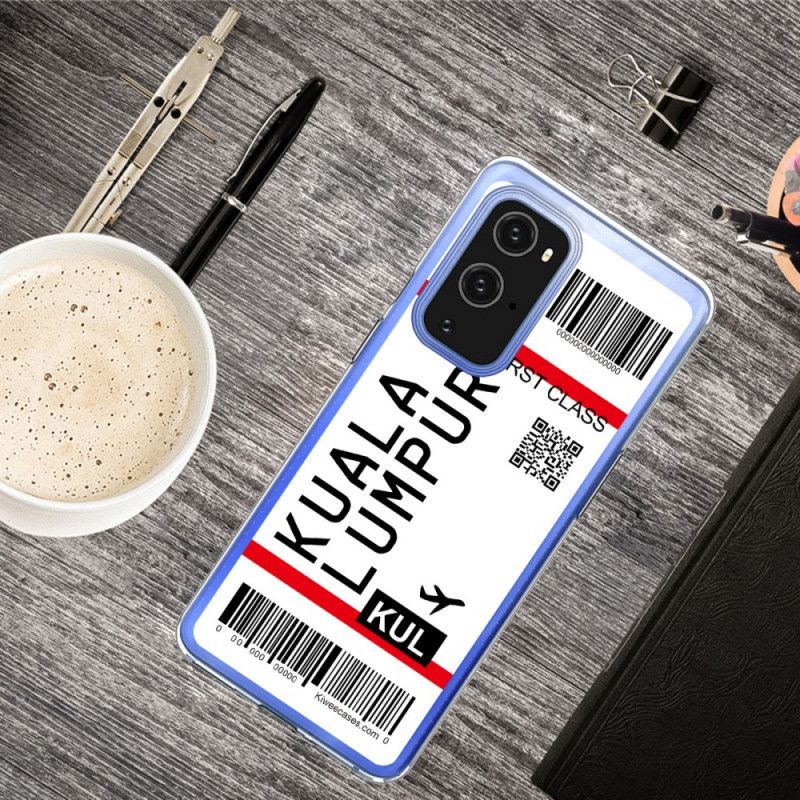 Hülle OnePlus 9 Pro Bordkarte Nach Kuala Lumpur