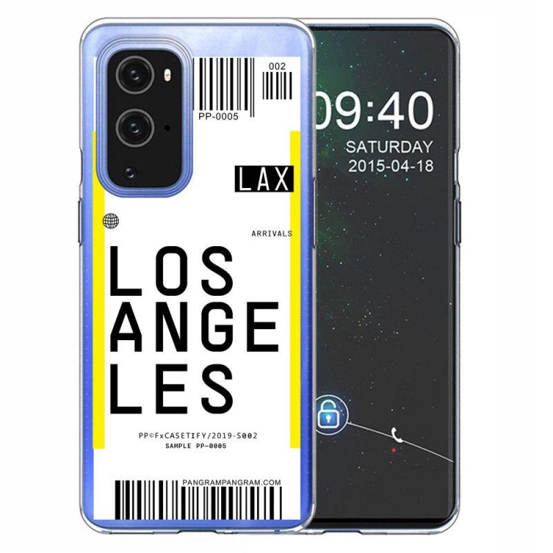 Hülle OnePlus 9 Pro Bordkarte Nach Los Angeles