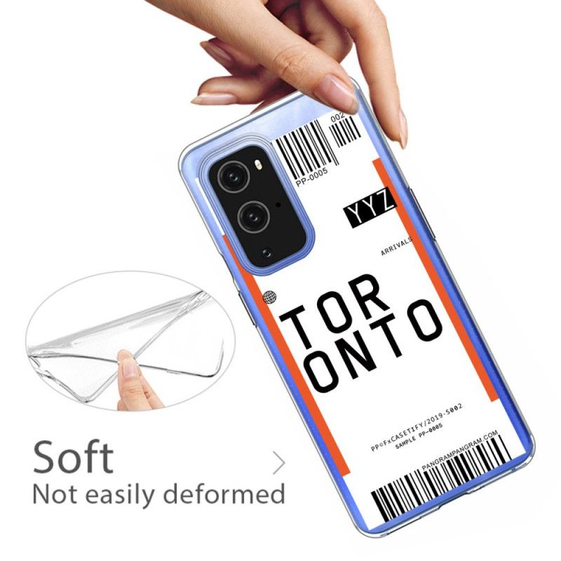 Hülle OnePlus 9 Pro Bordkarte Nach Toronto
