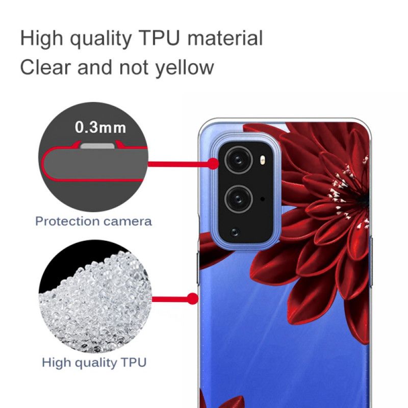 Hülle OnePlus 9 Pro Handyhülle Wilde Blumen