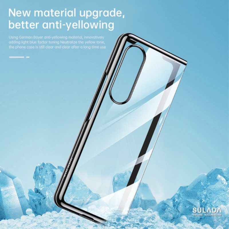 Handyhülle Für Samsung Galaxy Z Fold 4 Sulada Durchscheinend