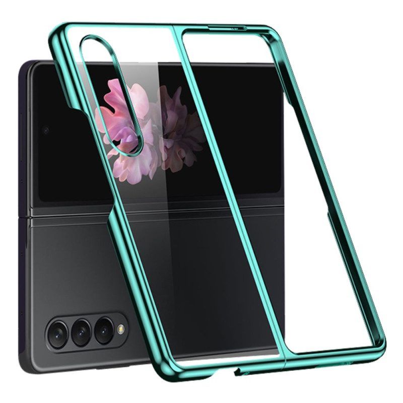 Handyhülle Für Samsung Galaxy Z Fold 4 Transparentes Metall