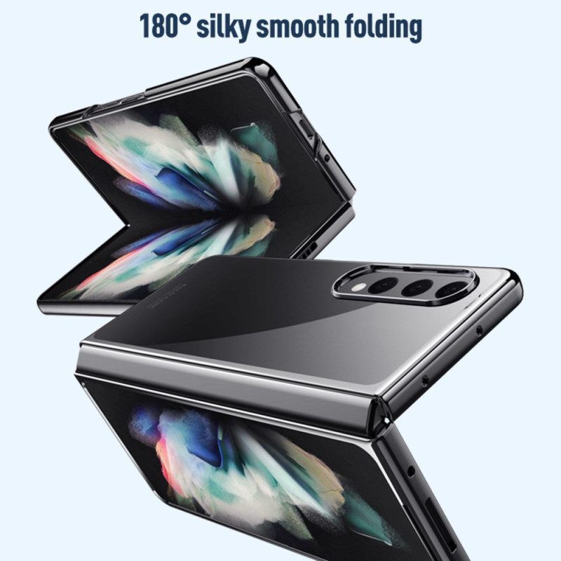 Hülle Für Samsung Galaxy Z Fold 4 Dezentes Metallic