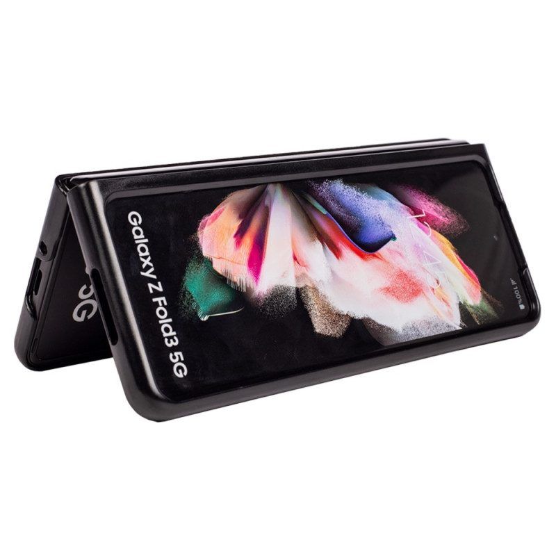Hülle Für Samsung Galaxy Z Fold 4 Geprägtes Fell