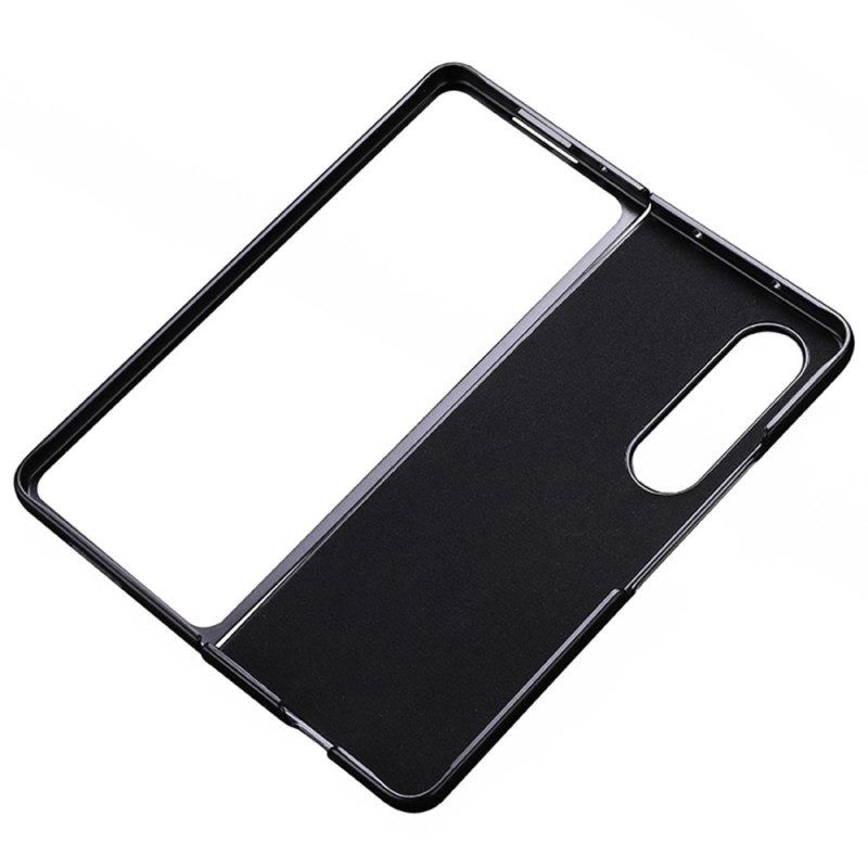 Hülle Für Samsung Galaxy Z Fold 4 Kroko-chic