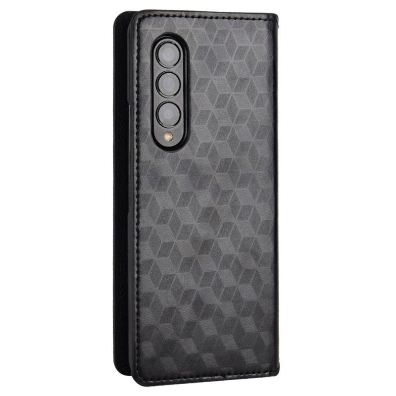 Schutzhülle Für Samsung Galaxy Z Fold 4 Flip Case 3d-würfel