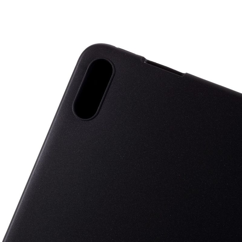 Smart Case Huawei MatePad Pro Schwarz Dreifach Gefaltete Verstärkte Ecken