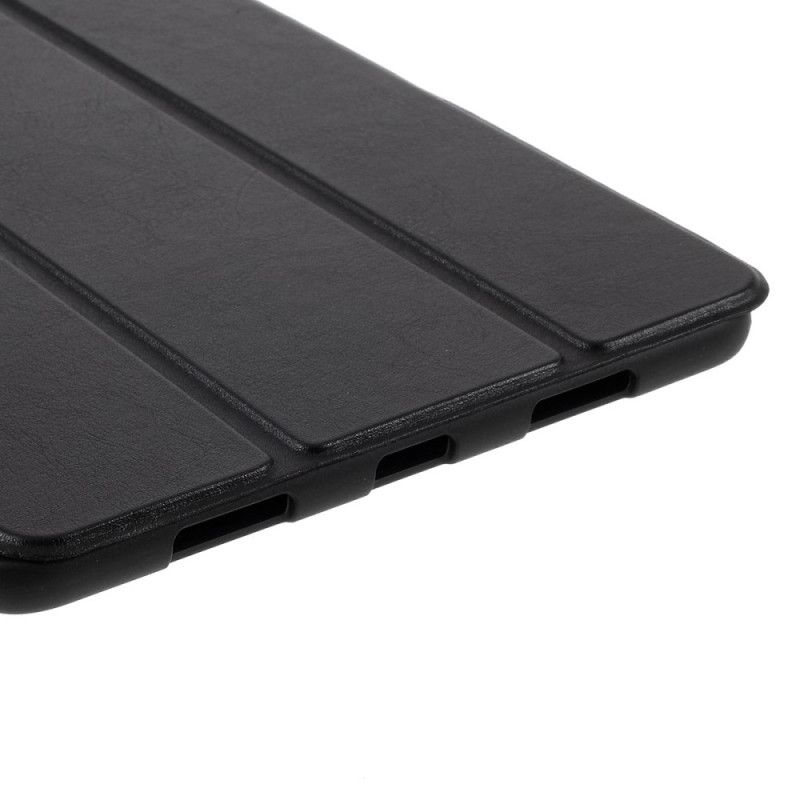 Smart Case Huawei MatePad Pro Schwarz Dreifach Gefaltete Verstärkte Ecken