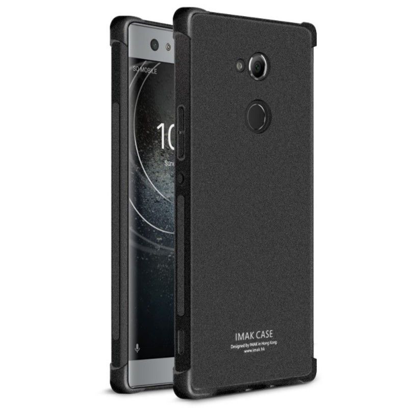 Hülle Für Sony Xperia XA2 Ultra Schwarz Seidenserie