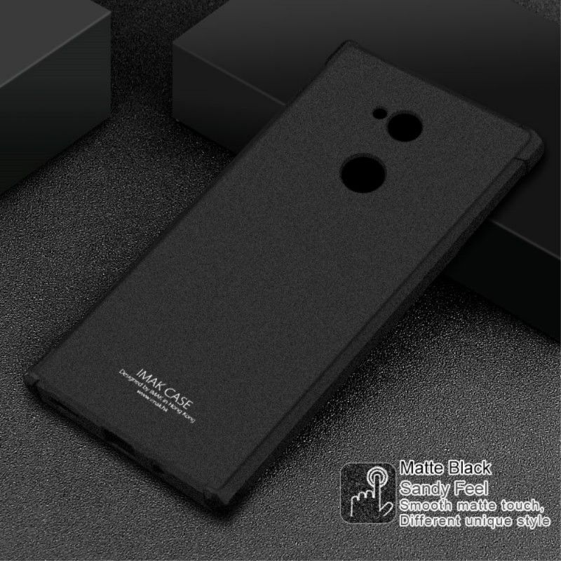 Hülle Für Sony Xperia XA2 Ultra Schwarz Seidenserie