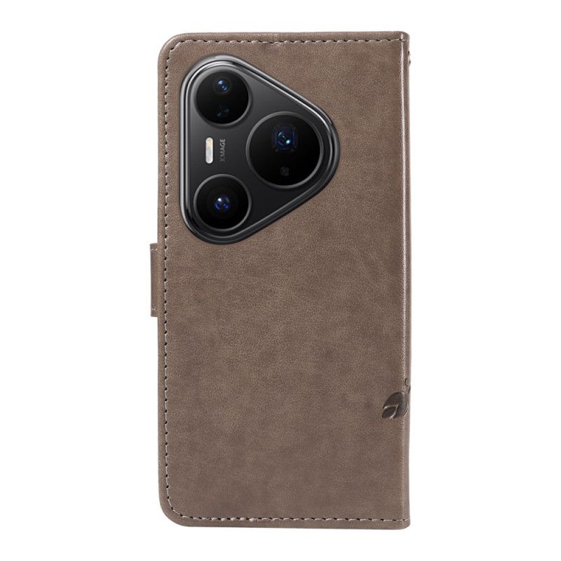 Lederhüllen Huawei Pura 80 Pro Blumenmuster