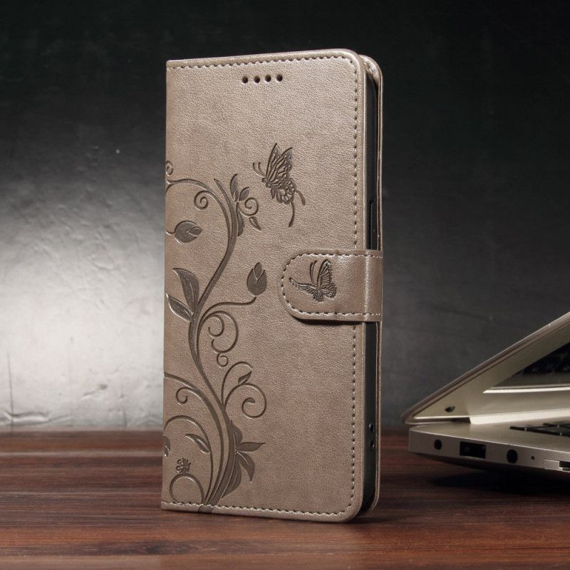 Lederhüllen Huawei Pura 80 Pro Blumenmuster