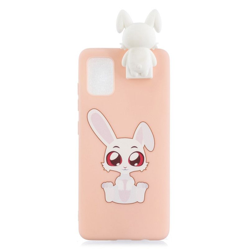 Hülle Samsung Galaxy A41 3D-Kaninchen Freisprechunterstützung