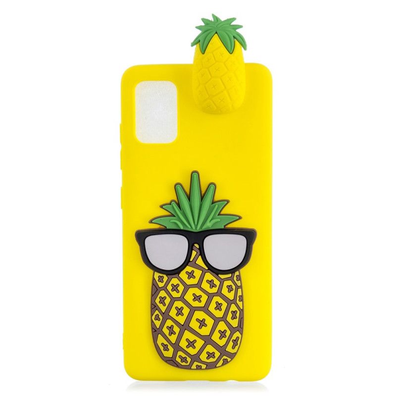 Hülle Samsung Galaxy A41 Coole 3D Ananas