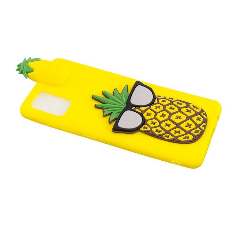 Hülle Samsung Galaxy A41 Coole 3D Ananas