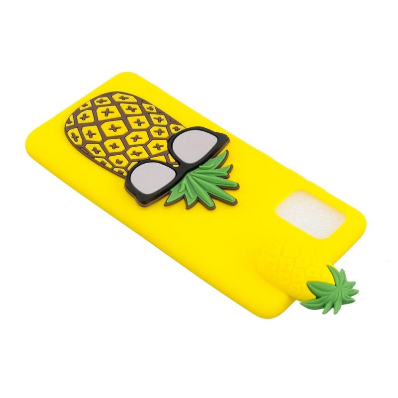 Hülle Samsung Galaxy A41 Coole 3D Ananas