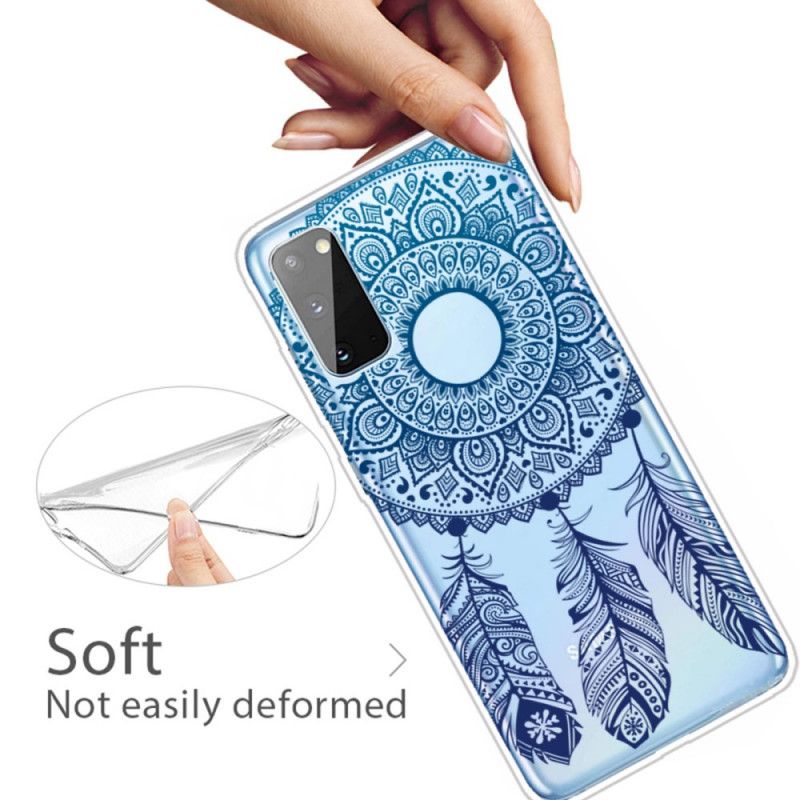 Hülle Samsung Galaxy A41 Einzigartiges Mandala