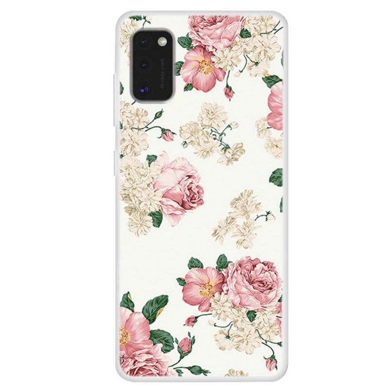 Hülle Samsung Galaxy A41 Freiheitsblumen